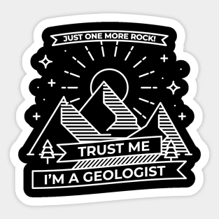 I'm a Geologist Sticker